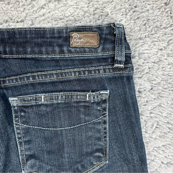 Paige Jeans Womens 28 Skyline Straight Dark Wash Made in USA Night Out Party - Picture 4 of 5